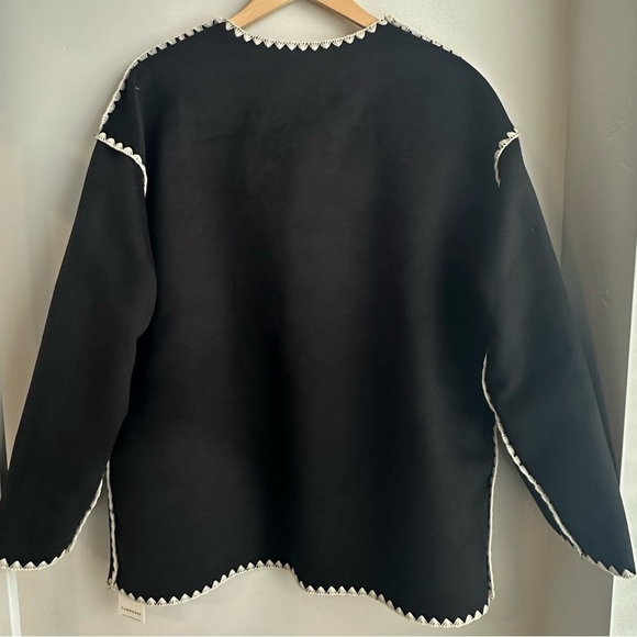 Commense Contrast Trim Jacket - Picture 6 of 6